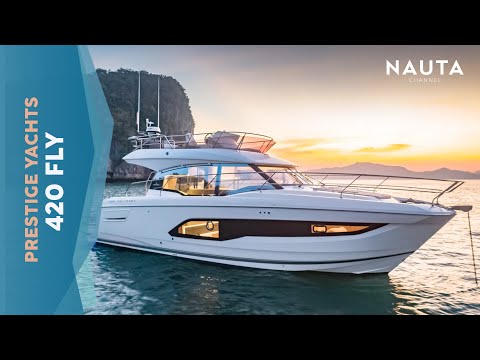Prestige yachts - 420 FLY - POV boat tour esterni e cabine