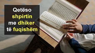 Qeteso shpirtin me dhiker te fuqishem