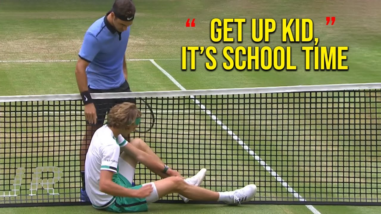 5 Times NEO Federer Humiliated Next Gen