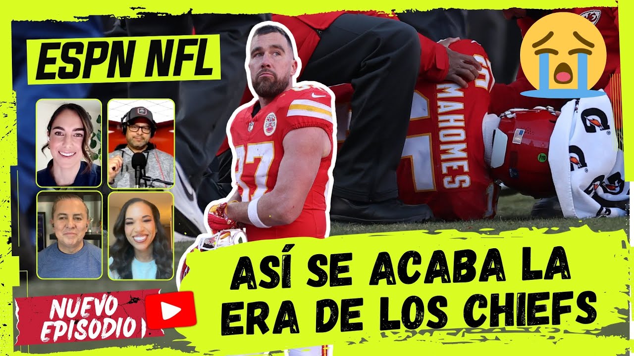 SE ACABÓ LA ERA DE LOS CHIEFS. No van a PLAYOFFS y MAHOMES se ROMPIÓ el cruzado | ESPN NFL