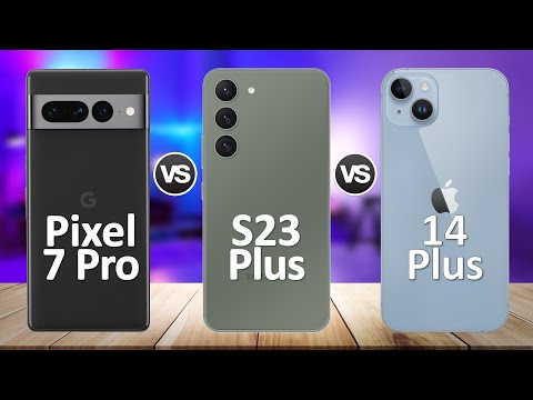 Samsung Galaxy S23 Plus VS iPhone 14 Plus VS Pixel 7 Pro