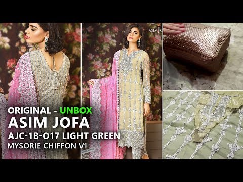 Asim Jofa Chiffon Collection 2017 - AJC 1B Mysorie Volume 1 - Pakistani Wedding Dresses Video