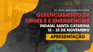 Apresentação do Curso - Gerenciamento de Emergências e Crises