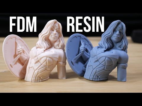 Filament VS Resin 3D Printing in 2025: Which is Best?