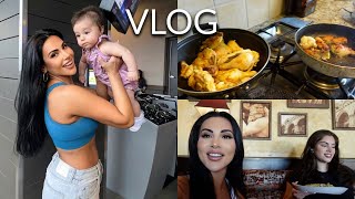 VLOG Traveling Home to Ohio, Birthday Celebration & Cooking Persian Food with Mama!