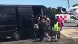 Momento que Michael Jordan llegó de vacaciones a RD