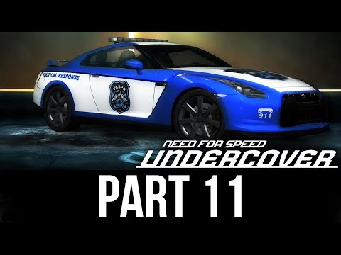 NEED FOR SPEED UNDERCOVER Gameplay Walkthrough Part 11 - STEALING A POLICE GT-R