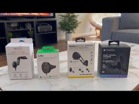 Battle of The Best Qi2 MagSafe Wireless Chargers! Mighty Mount vs iottei vs mophie and Scosche