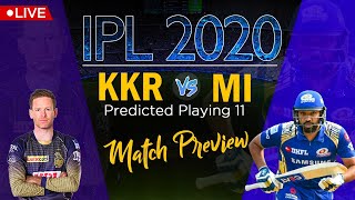 IPL 2020 KKR vs MI Predicted Playing 11: Eoin Morgan का Rohit Sharma से मुकाबला। Match Preview