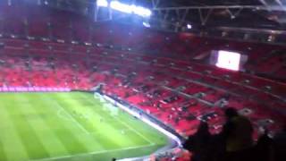 View From Wembley Stadium Block 552 At the top!