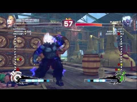 ladnopokaa (Cody) vs omh l (Oni) SSF4AE 2012