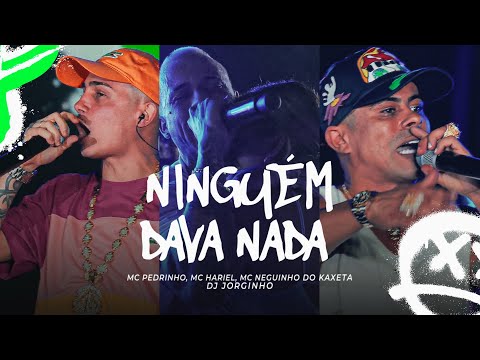 Video thumbnail for Ninguém Dava Nada (Ao Vivo)