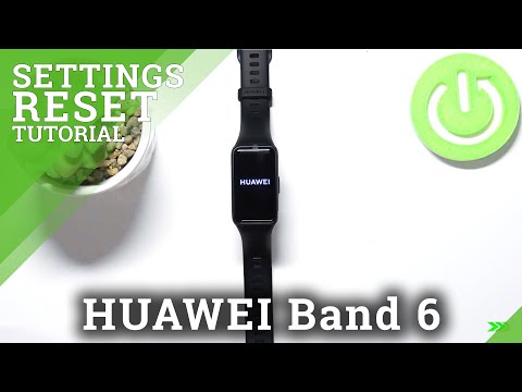 How to Factory Reset HUAWEI Band 6 via Settings Menu – Remove All Personal Data