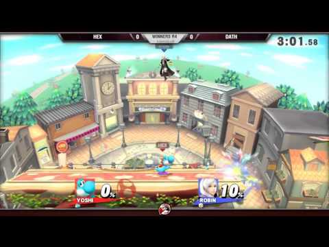 VS Weekly 4/14/16 - Winners R4 - Hex (Yoshi) vs. Dath (Robin) - Smash 4