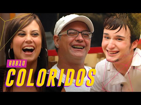 DICÉSAR, SERGINHO AND MORANGO: THE COLORFUL ONES OF BBB10 🌈 | BIG BROTHER BRAZIL 10