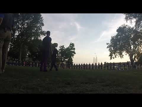 2018 Blue Knights Hornline - Prelims Warmup