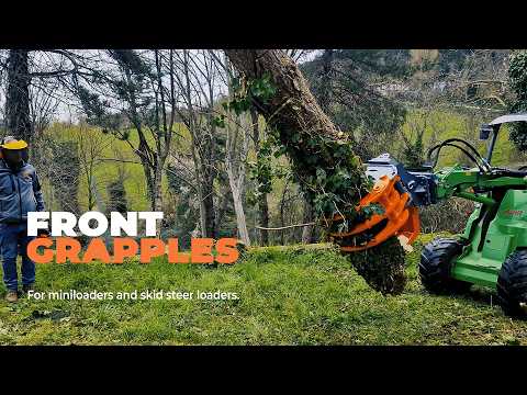 NexoClaw miniloader and skid steer loader grapples by QM