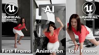 Unreal Engine 5 MetaHuman x Gen AI Animation | First & Last Frames