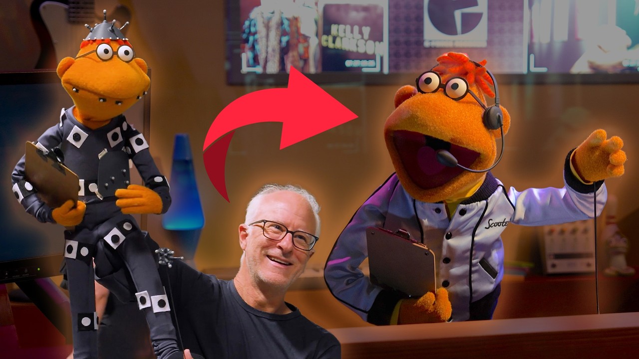 We Motion Captured Scooter... and Built The Most Realistic Muppet Audio-Animatronics Figure Ever! - YouTube