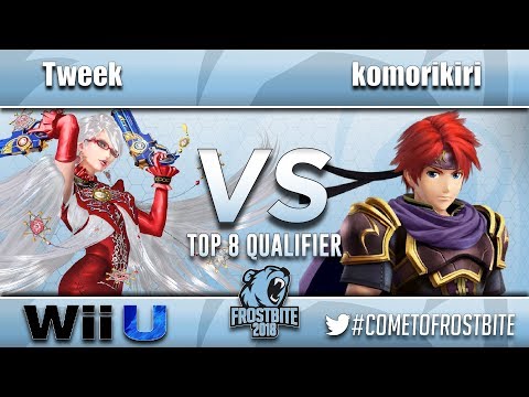 P1 | Tweek (Bayonetta) vs. 2GG | komorikiri (Roy) - Wii U Top 48 - Frostbite 2018