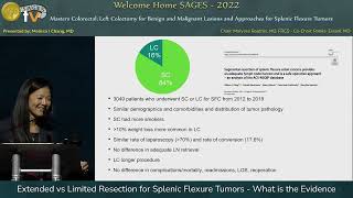 Extended vs Limited Resection for Splenic Flexure Tumors - What is the Evidence