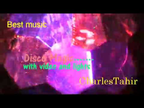 Disco magic with video and lights....Charles Tahir