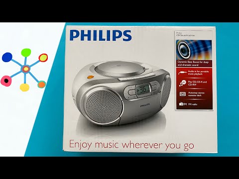 🎼🔊👉 PHILIPS AZ127 CD SOUNDMACHINE