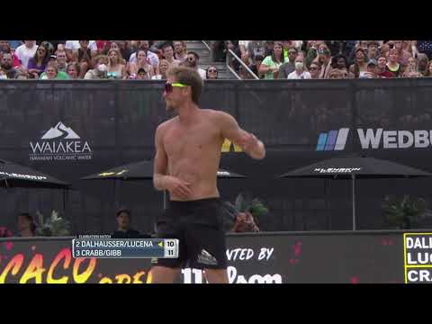Taylor Crabb Being Cheeky | AVP Gold Series Chicago Open