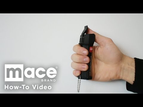 How to use the Peppergard Police Pepper Spray - Mace