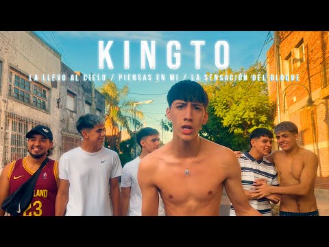 Kingto - La Llevo Al Cielo / Piensas En Mi / La Sensacion Del Bloque