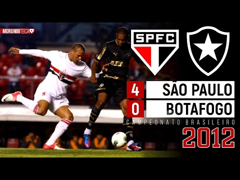 São Paulo 4x0 Botafogo - 2012 - NEM SEEDORF PAROU O SHOW DE LUÍS FABIANO JADSON E LUCAS MOURA!!