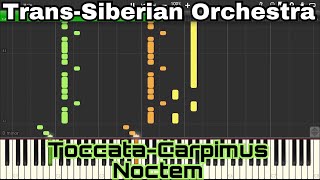 Toccata-Carpimus Noctem by Trans-Siberian Orchestra PIANO REDUCTION