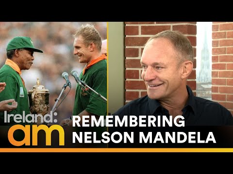 Rugby Legend François Pienaar reveals Nelson Mandela invited himself to his wedding | Ireland AM