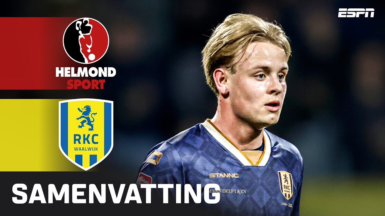 Helmond Sport vs RKC Waalwijk Highlights