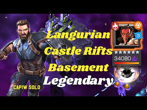 Langurian Castle Rifts Basement Legendary - Marvel Contest Of Champions