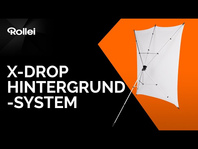 Video teaser for Das neue Rollei X-Drop Hintergrund-System
