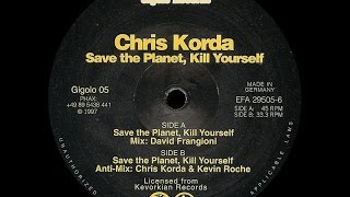 Chris Korda ‎- Save The Planet, Kill Yourself ( Anti-Mix: Chris Korda & Kevin Roche )