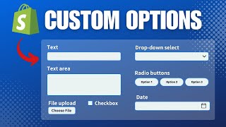 How to Add Custom Fields For Customizable Products On Your Shopify Product Page