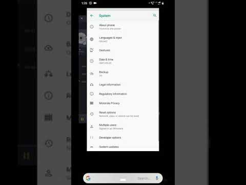 moto one power pie update(9,0)