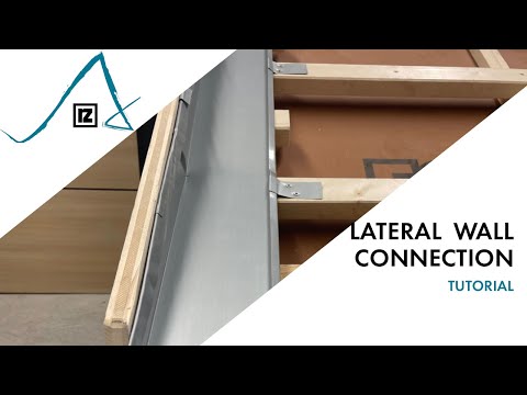 Tutorial: Lateral wall connection - transition to roof drainage (💪💪)