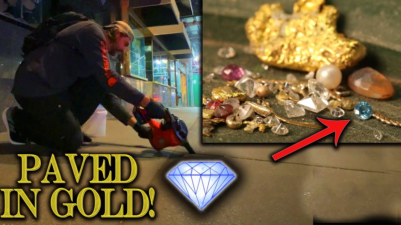 NYC Urban Treasure Hunting: Searching for Gold and Diamonds on the Streets and Sidewalks