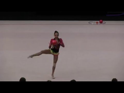 RG Senior.Zhala Piriyeva.ball.AZE * Miss Valentine 2016