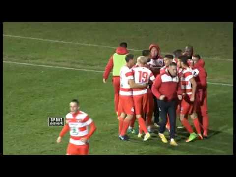 Superliga Srbije 2017/18, 15. kolo: Borac - Partizan 1:2