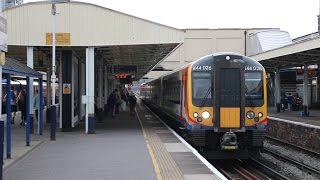 preview picture of video 'South West Trains at Farnborough (Main) and Woking'