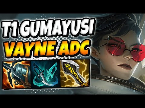 T1 Gumayusi Vayne ADC vs Samira - Patch 12.1 Ranked Korea ✅