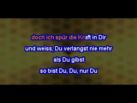 Peter Maffay - So bist du (Karaoke)