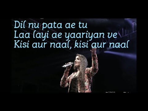 (Lyrics): Kisi Aur Naal - Asees Kaur | Awez Darbar | Nagma Mirajkar | Goldie Sohel