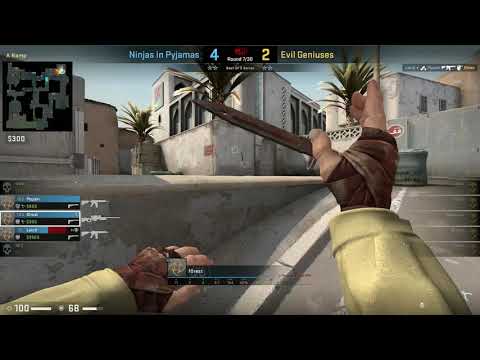 CS:GO POV Demo NiP f0rest (28/10) vs Evil Geniuses (de_dust2)