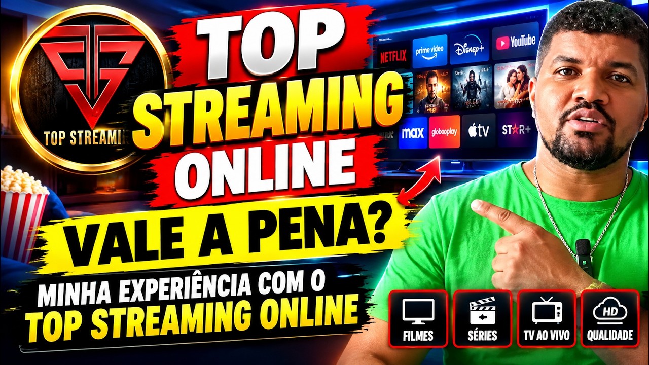 🔥 TOP STREAMING - TOP STREAMING ONLINE VALE A PENA? MINHA EXPERIENCIA COM O TOP STREAMING ONLINE