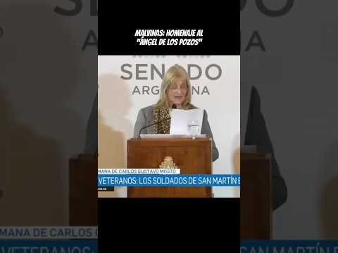 Malvinas: Homenaje al soldado Carlos Mosto, el “ángel de los pozos” #malvinas #argentina